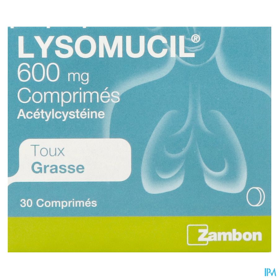 Lysomucil 600 Comp 30 X 600mg 2