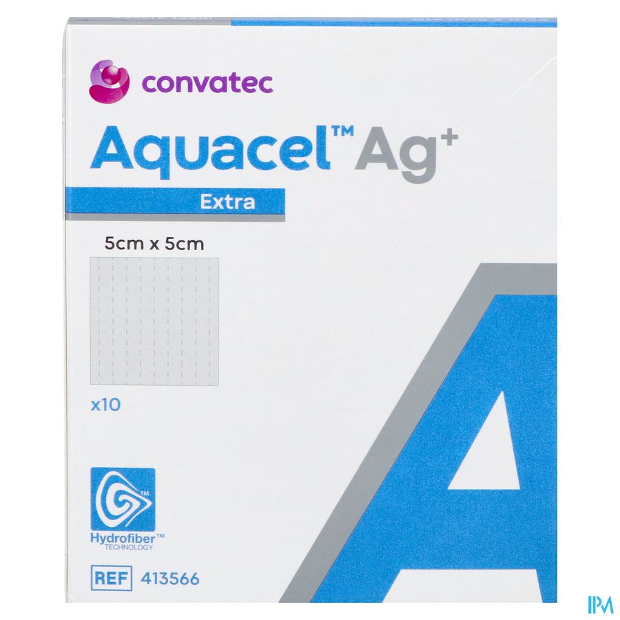 Aquacel Ag+ Extra 5 X 5cm 10 413566 4