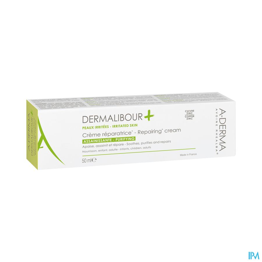Aderma Dermalibour+ Herstellende Creme Tube 50ml Aderma Dermalibour+ Herstellende Creme Tube 50ml