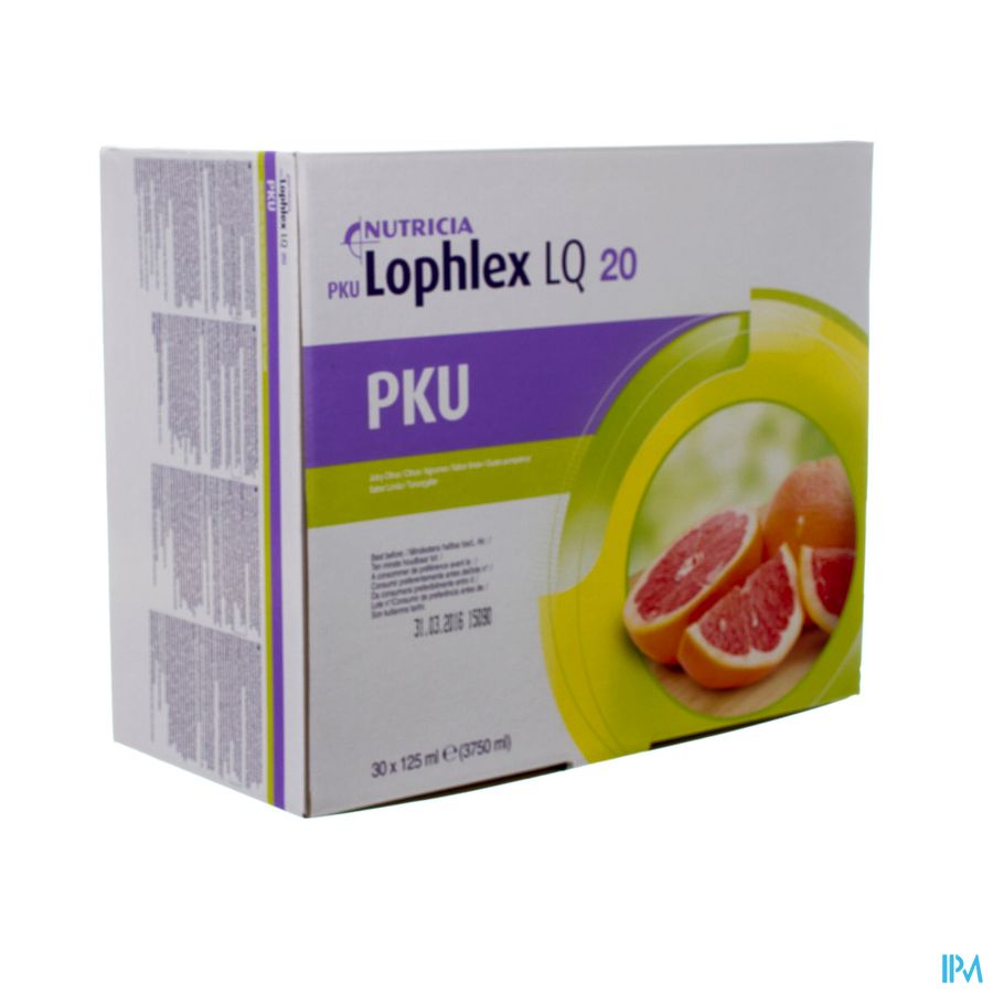 Pku Lophlex Lq 20 Juicy Citrus 30x125,0ml Pku Lophlex Lq 20 Juicy Citrus 30x125,0ml