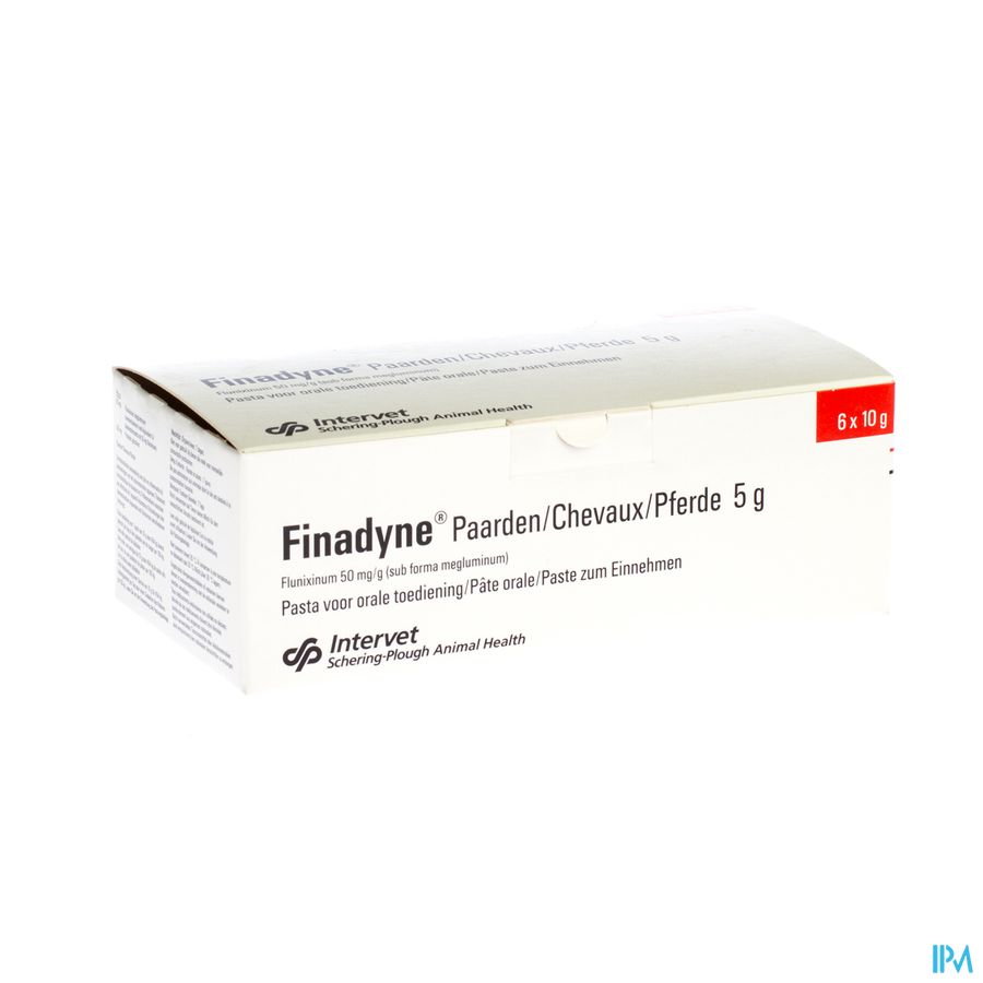 Finadyne Paard Pasta Oraal 6x10g Finadyne Paard Pasta Oraal 6x10g