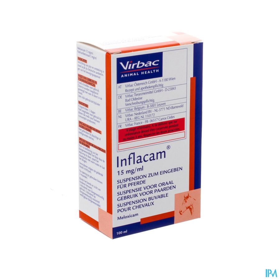 Inflacam 15mg/ml Drink Opl Paarden 100ml