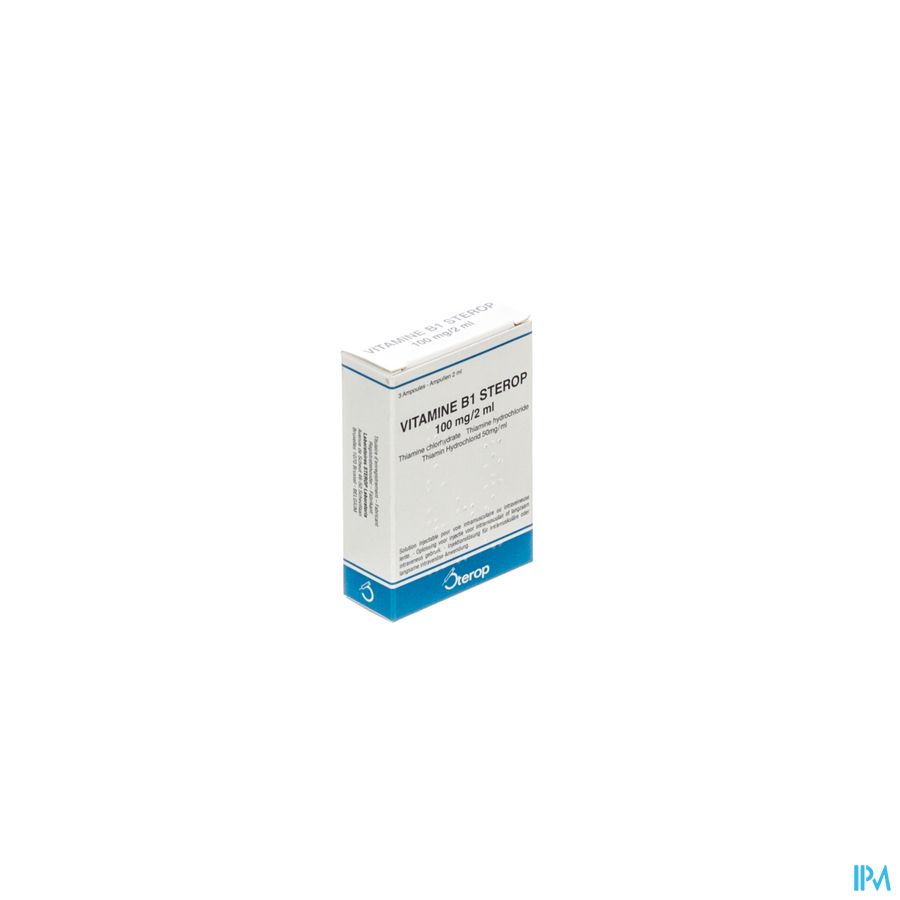 Vit B1 Im/iv Amp 3 X 100mg/2ml Vit B1 Im/iv Amp 3 X 100mg/2ml