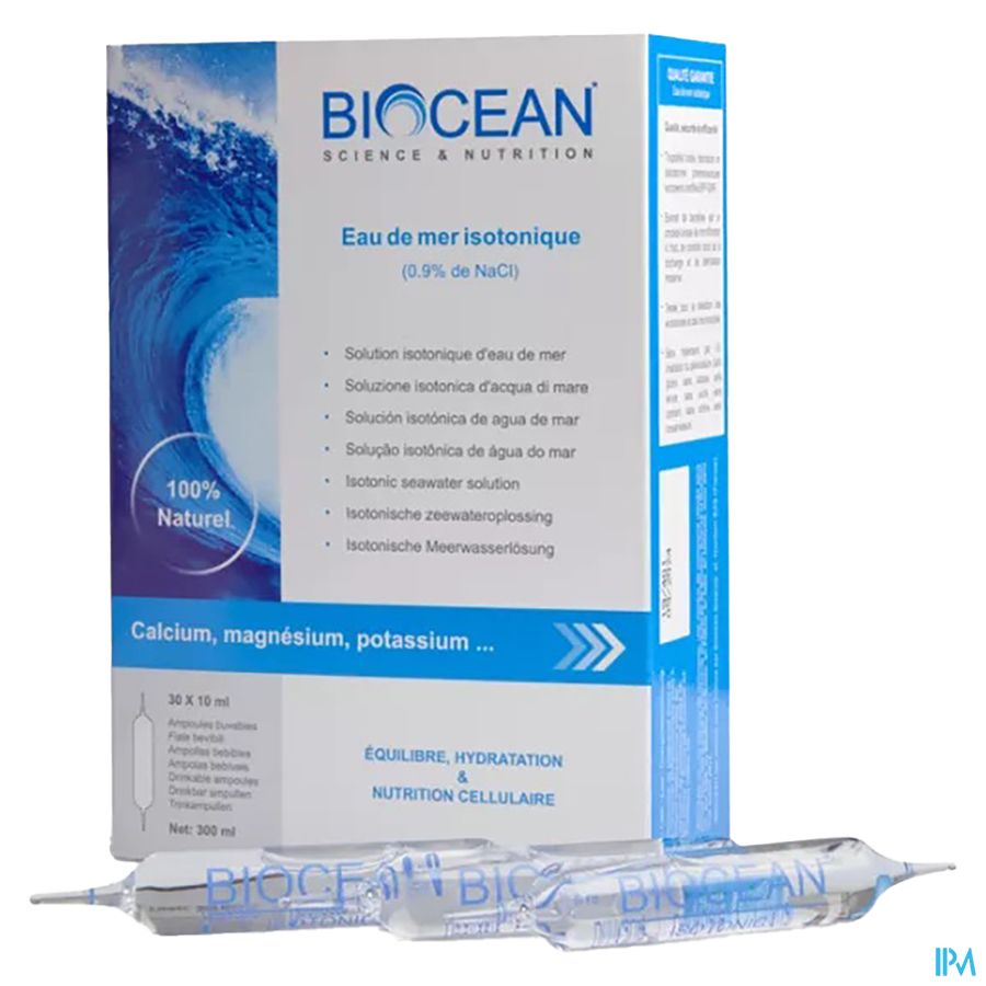 Biocean Isotonic Quinton Amp 30x10ml