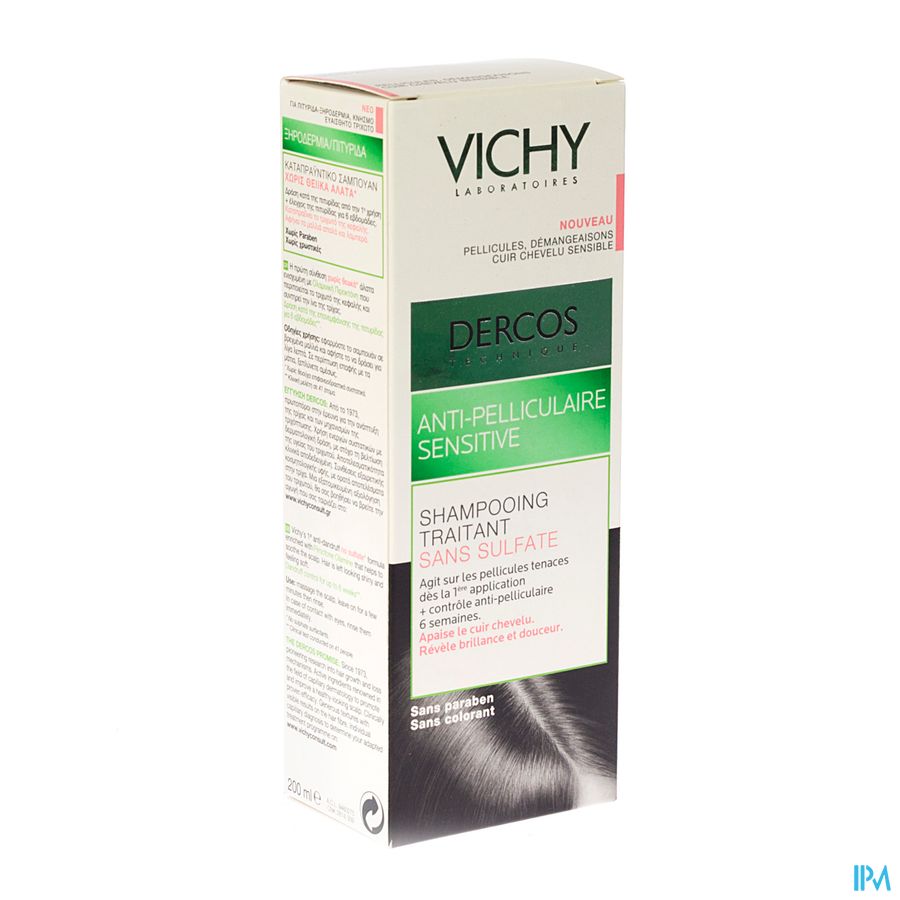 Vichy Dercos A/pell Sens Sh 200ml 3