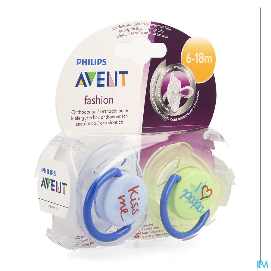 Philips  Avent Fopsp Fashion Dubbel 6-18m 2 SCF172/70