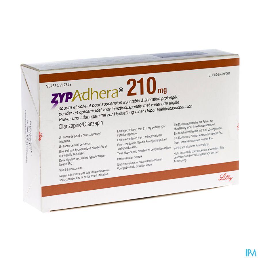 Zypadhera Poudre + Solv Inj 210mg Zypadhera Poudre + Solv Inj 210mg