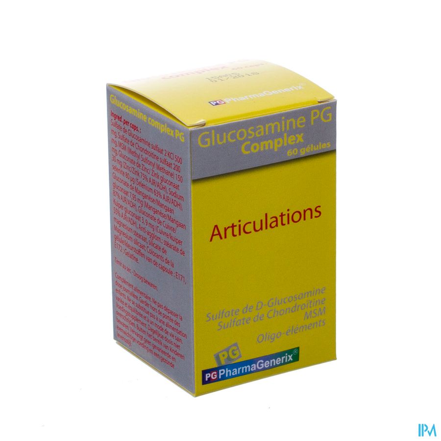 Glucosamine Complex Pg Pharmagenerix Caps 60 Glucosamine Complex Pg Pharmagenerix Caps 60