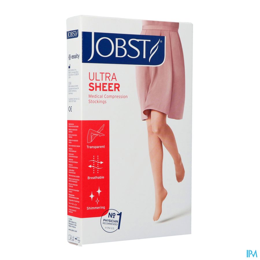Jobst Ultrasheer Comf.k1 15-20 Ag Natural l Nop