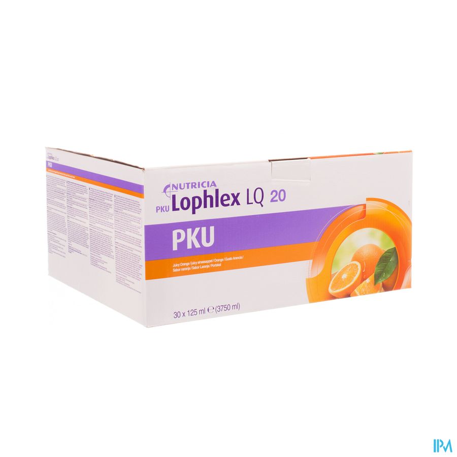 Pku Lophlex Lq 20 Juicy Orange 30x125ml Pku Lophlex Lq 20 Juicy Orange 30x125ml