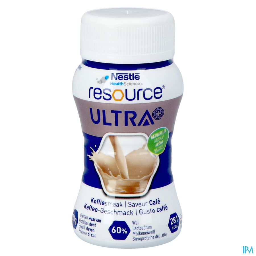 Resource Ultra+ Koffiesmaak 4x125ml Nf 4