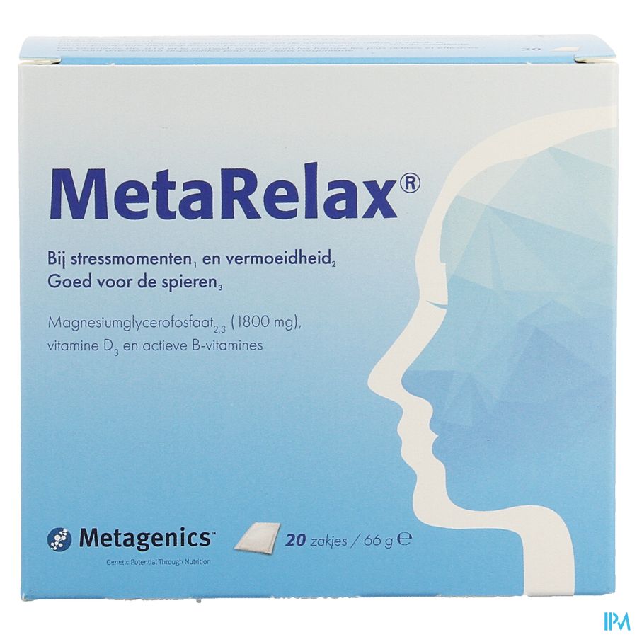 Metarelax Zakjes 20 21861 Metagenics 1