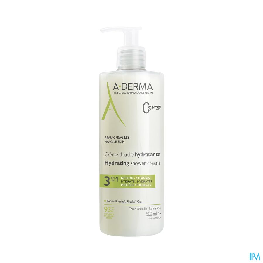 Aderma Indisp.creme Douche Hydratante 500ml Aderma Indisp.creme Douche Hydratante 500ml