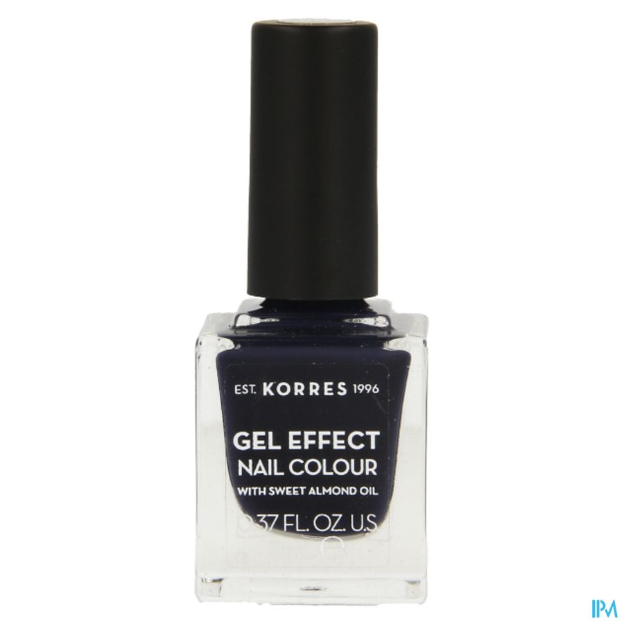 Korres Km Gel Effect Nail 88 Steel Blue 11ml 3