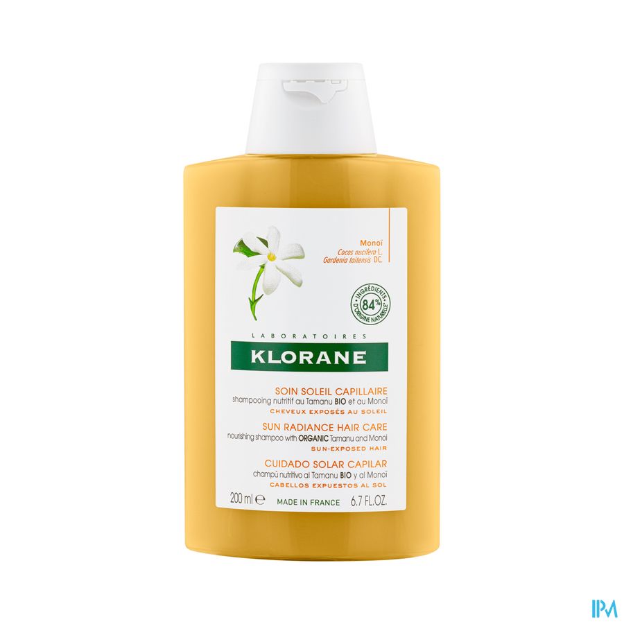 Klorane Capil. Sh Voedend Tamanu&monoi Bio 200ml