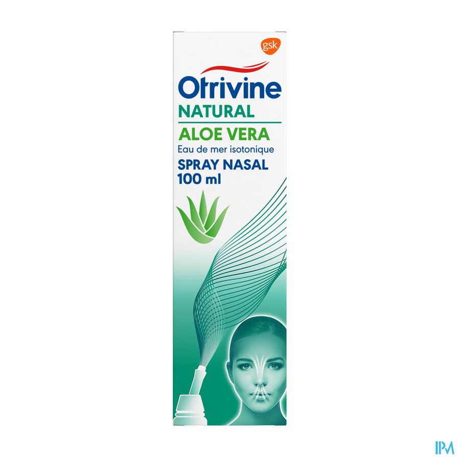 Otrivine Natural Aloe Vera Spray 100ml 6