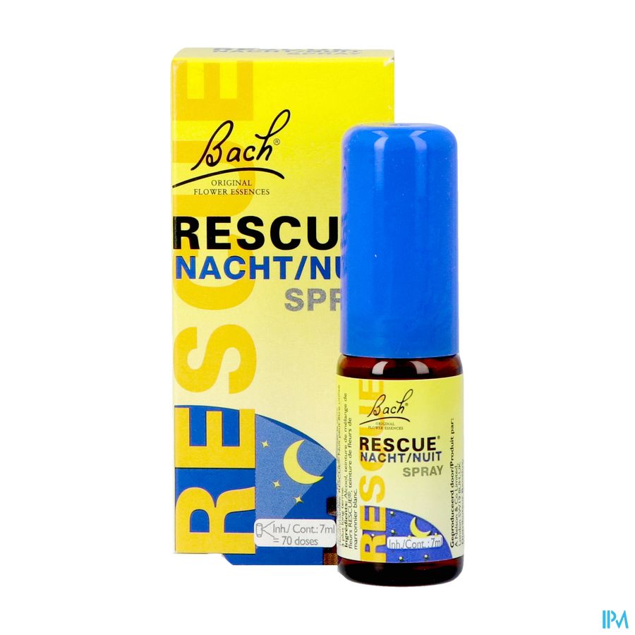 Bach Rescue Spray Nuit 7ml 7