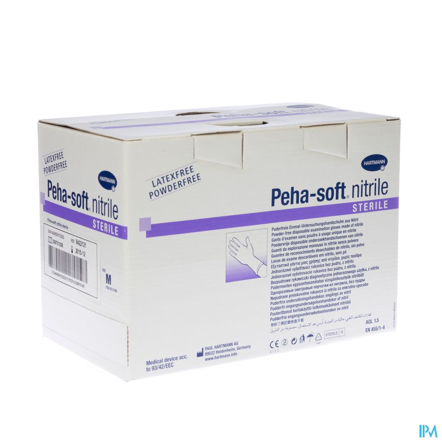 Peha-soft Nitrile Steriel M 50 Pr Peha-soft Nitrile Steriel M 50 Pr