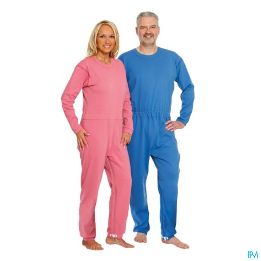 Suprima 4688 Patientoverall Rits Blauw Xl