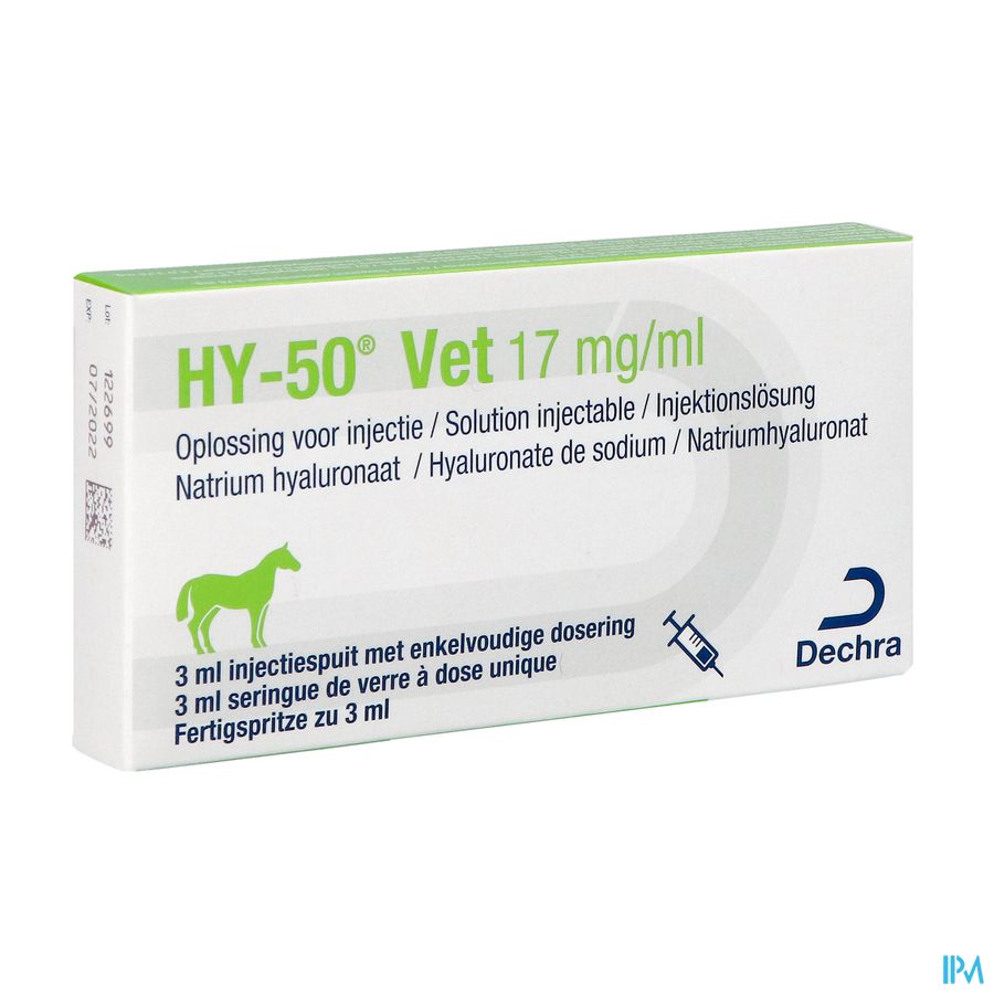 Hy-50 Vet 17mg/ml Sol Inj Ser 3ml Hy-50 Vet 17mg/ml Sol Inj Ser 3ml