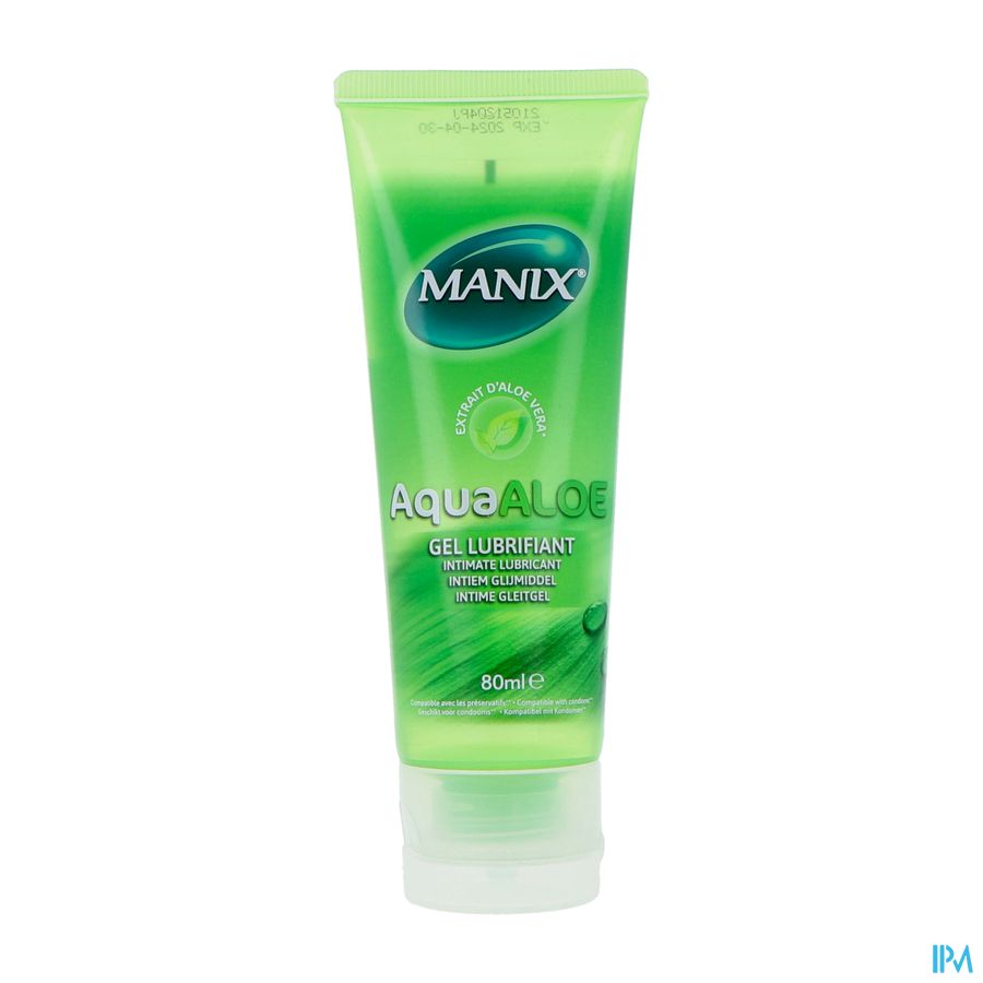 Manix Gel Aqua Aloe Tube 80ml Manix Gel Aqua Aloe Tube 80ml