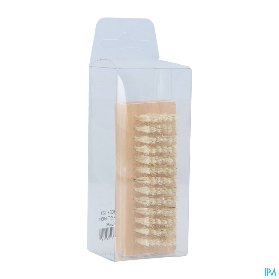 Brosse Ongles Soie Nat. Bois (asie) 1