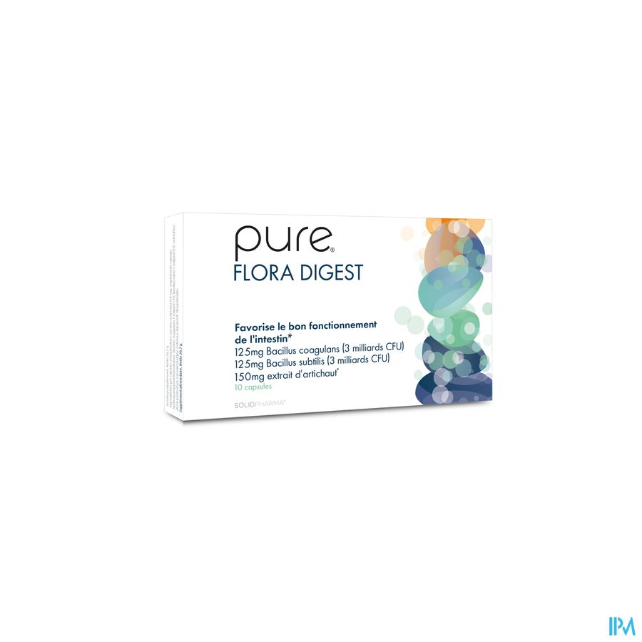 Pure Flora Digest Caps 10 Vervangt 4429-908 6