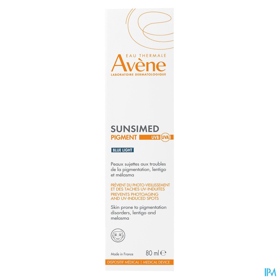 Avene Zon Sunsimed Pigment Creme Spf50+ 80ml