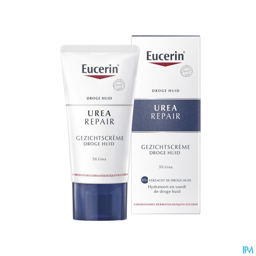 Eucerin Droge Huid Gezichtscreme 5% Urea Tbe 50ml Eucerin Droge Huid Gezichtscreme 5% Urea Tbe 50ml