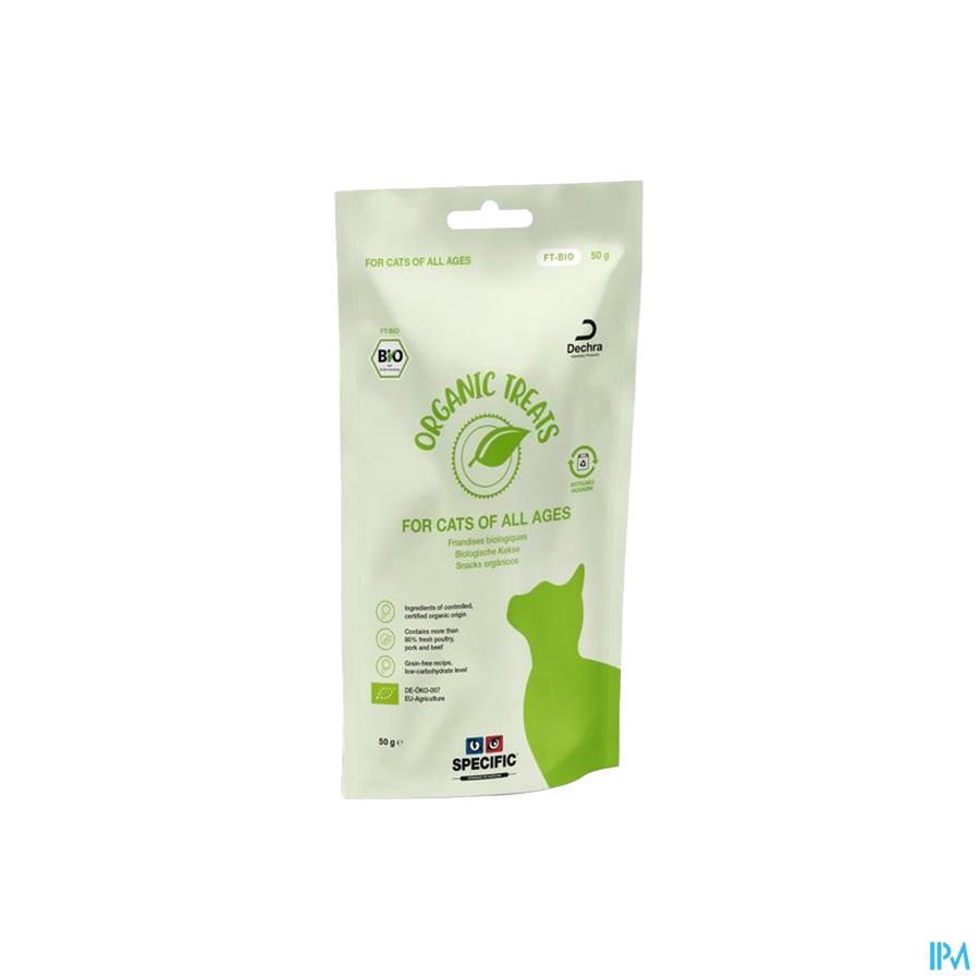 Specific Ct Bio Organic Treats Zak 50g