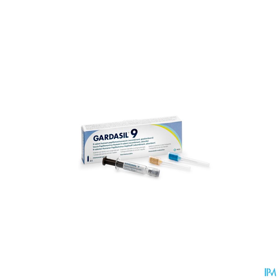 Gardasil 9 Susp Inj Voorgev.spuit 1 X 0,5ml+2 Nld Gardasil 9 Susp Inj Voorgev.spuit 1 X 0,5ml+2 Nld