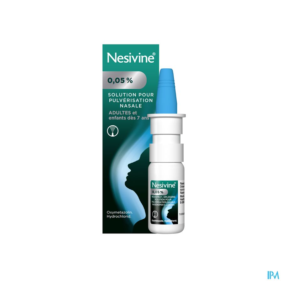 Nesivine 0,05% Classic Spray Nasal 10ml Nesivine 0,05% Classic Spray Nasal 10ml