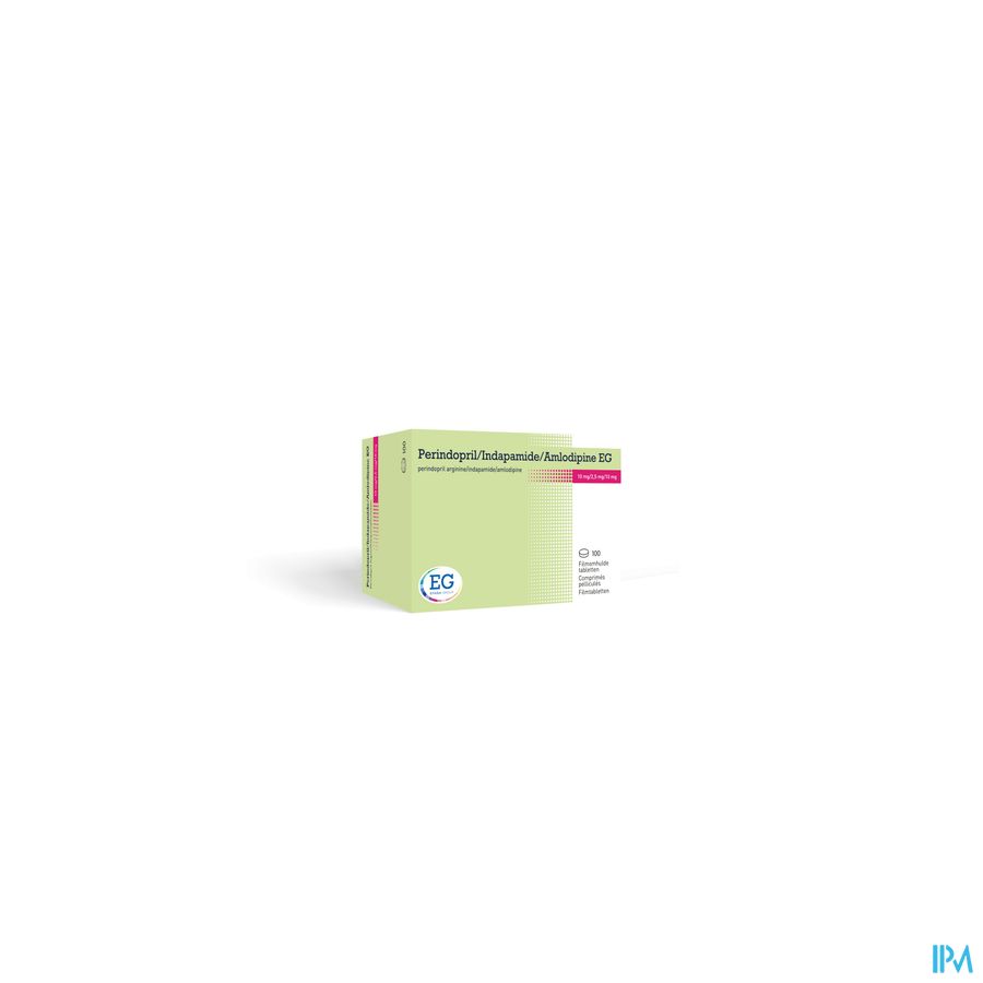 Perind./Indap./Amlod. EG 10Mg/2,5Mg/10Mg Tabl 100 Perind./Indap./Amlod. EG 10Mg/2,5Mg/10Mg Tabl 100