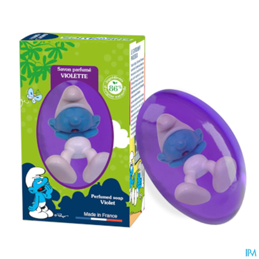 Le Comptoir Du Bain Zeep Violet Smurf 75g
