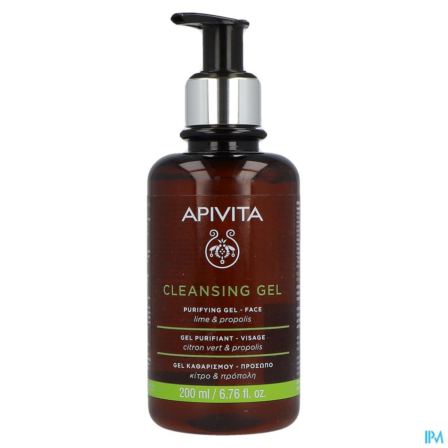 Apivita Purifying Gel Face 200ml 1