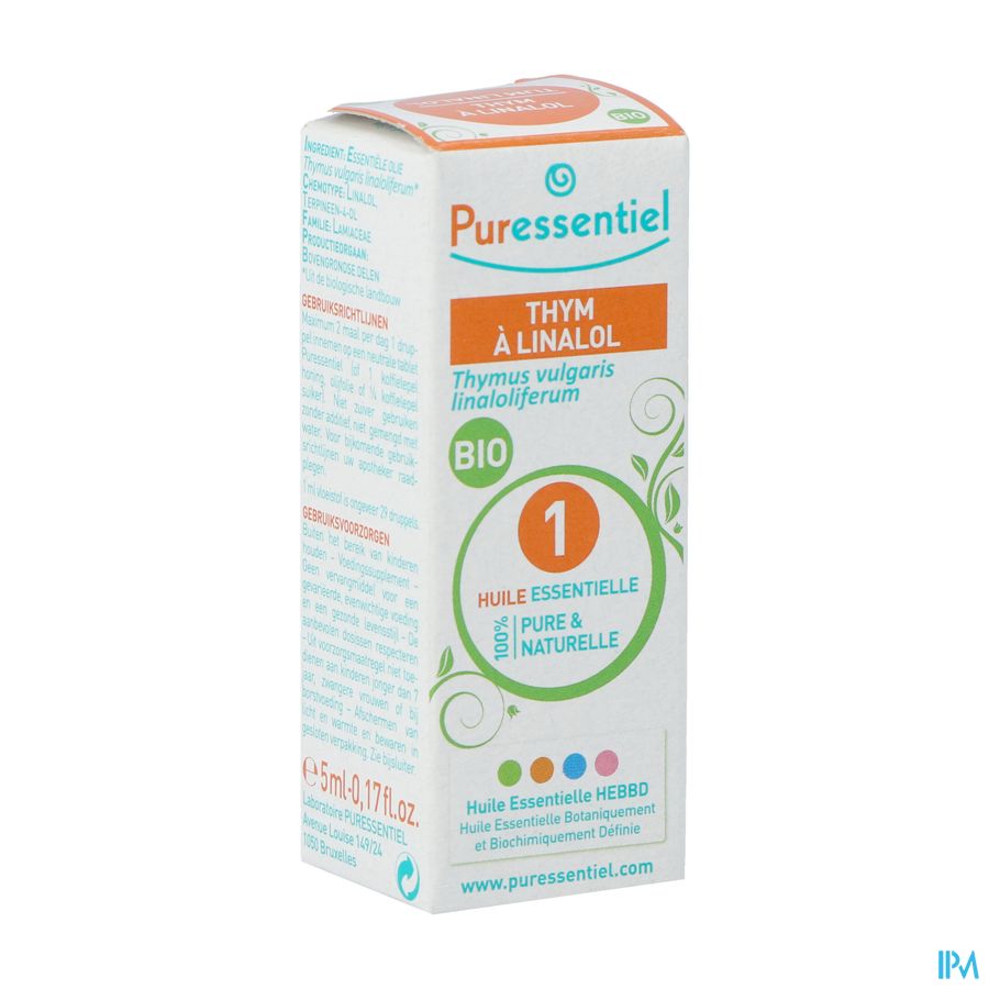 Puressentiel He Thym Linalol Bio Expert Hle Ess5ml Puressentiel He Thym Linalol Bio Expert Hle Ess5ml