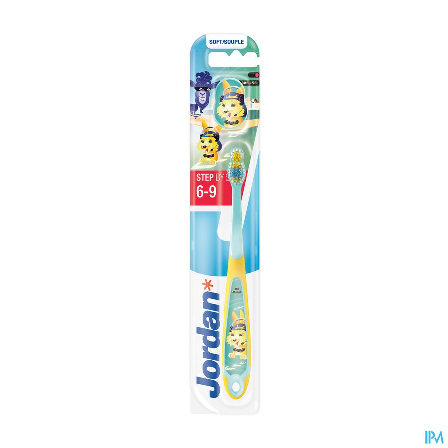 Jordan Tandenborstel Step By Step 6-8jaar 7