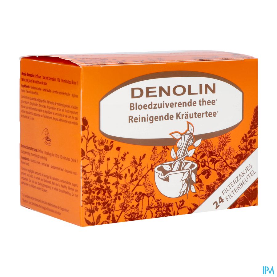 Denolin Thee Bloedzuiverende Zak 24 Denolin Thee Bloedzuiverende Zak 24