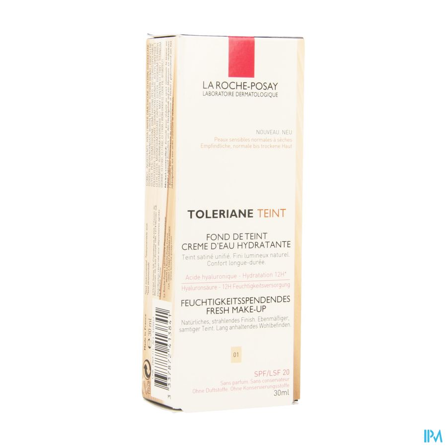 La Roche Posay Toleriane Fdt Fluide 01 30ml La Roche Posay Toleriane Fdt Fluide 01 30ml