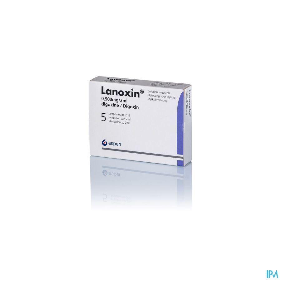 Lanoxin Amp 5 X 0,5mg/2ml Lanoxin Amp 5 X 0,5mg/2ml