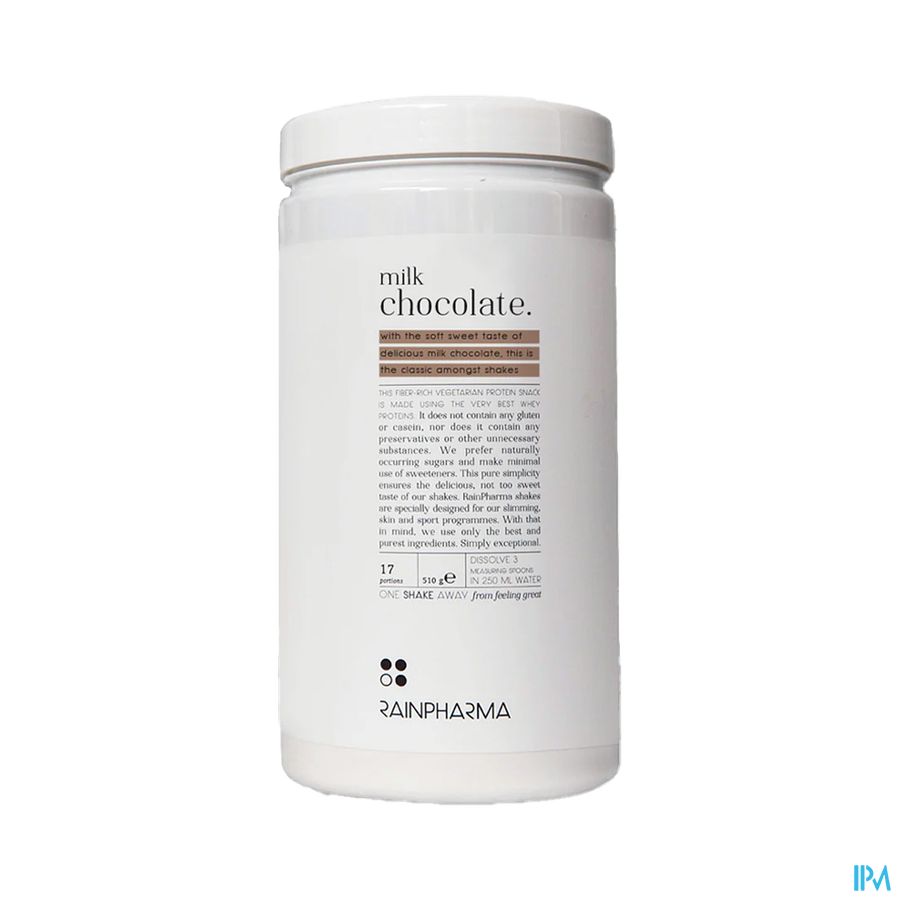 Rainpharma Shake Classic Milk Chocolate 510g