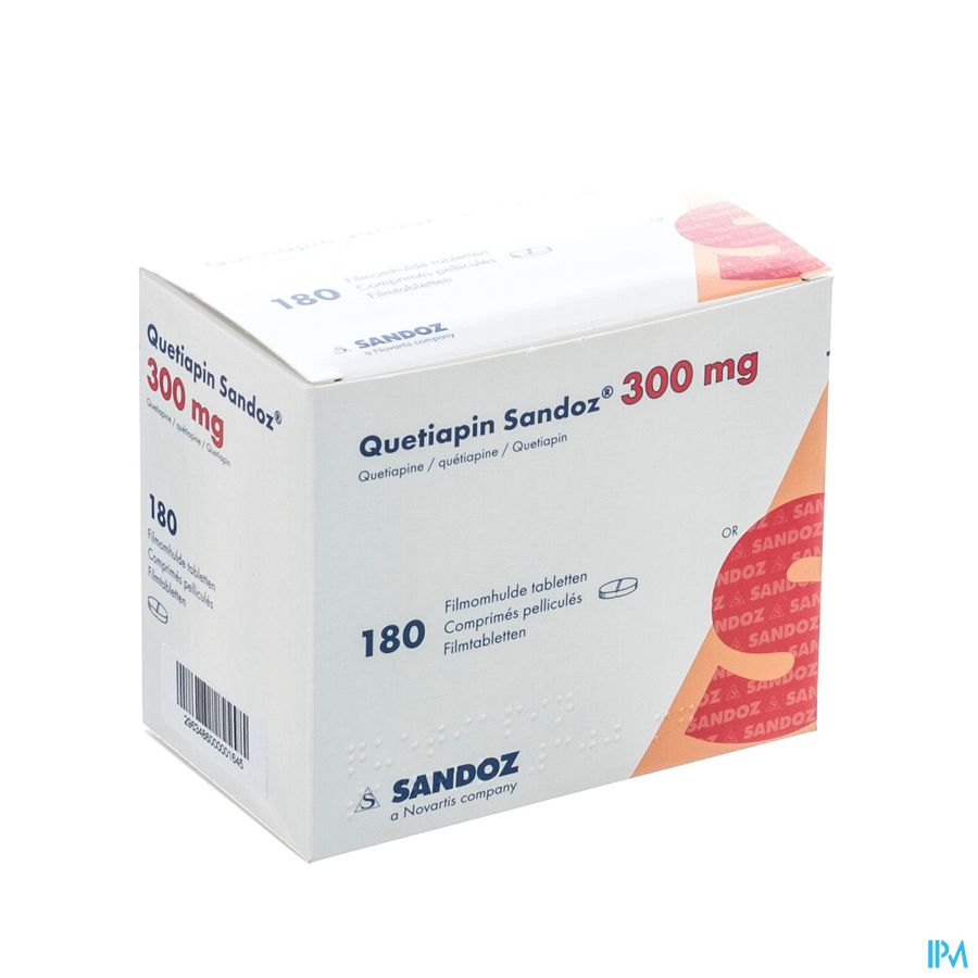 Quetiapin Sandoz Filmomh Tabl 180 X 300mg 1