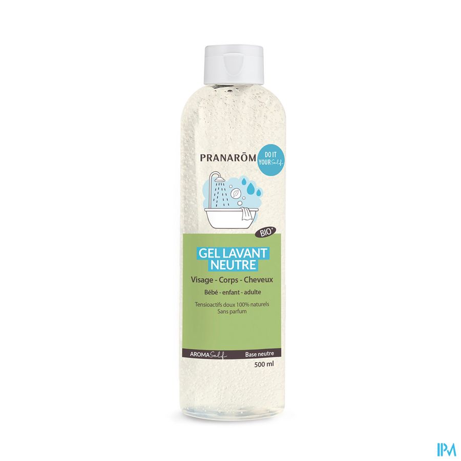 Pranarom Aromaself Basis Neutrale Wasgel Bio 500ml Pranarom Aromaself Basis Neutrale Wasgel Bio 500ml