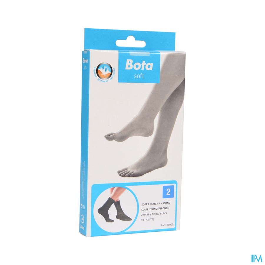 Bota Soft 3 Klassiek + Spons Zwart 39-42 Bota Soft 3 Klassiek + Spons Zwart 39-42