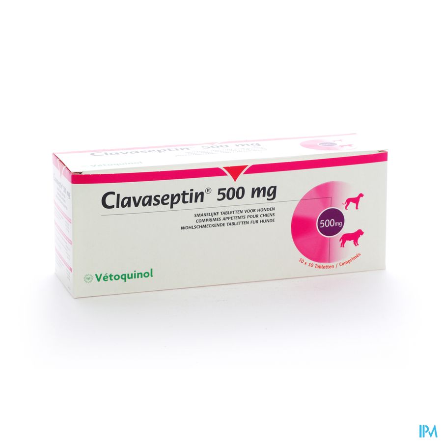 Clavaseptin 500mg Tabl 100 Clavaseptin 500mg Tabl 100