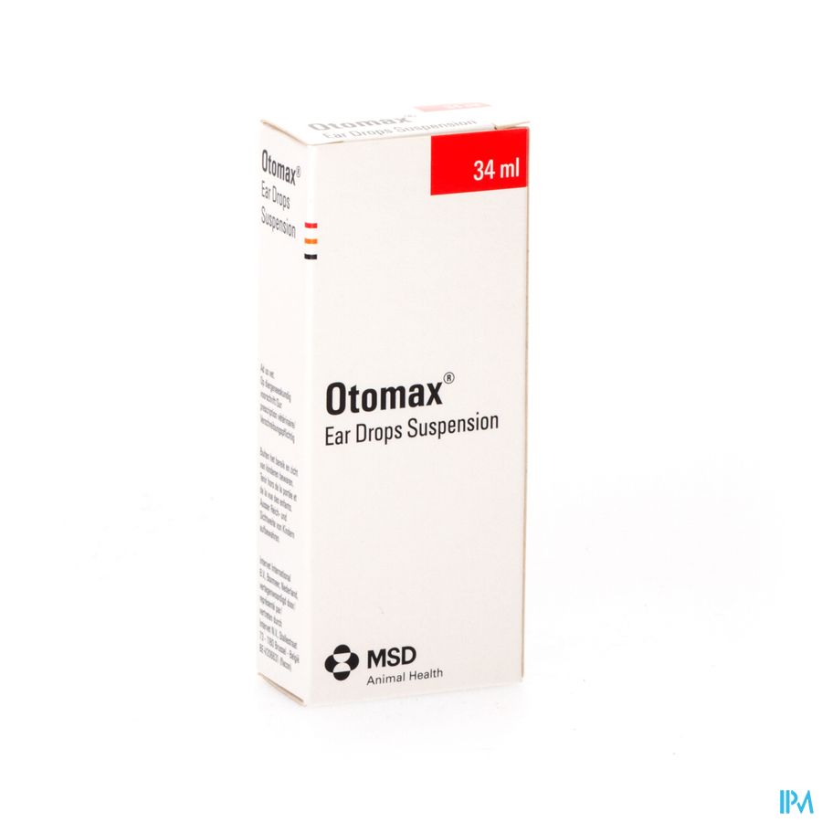 Otomax Ear Drops Susp 34ml Otomax Ear Drops Susp 34ml