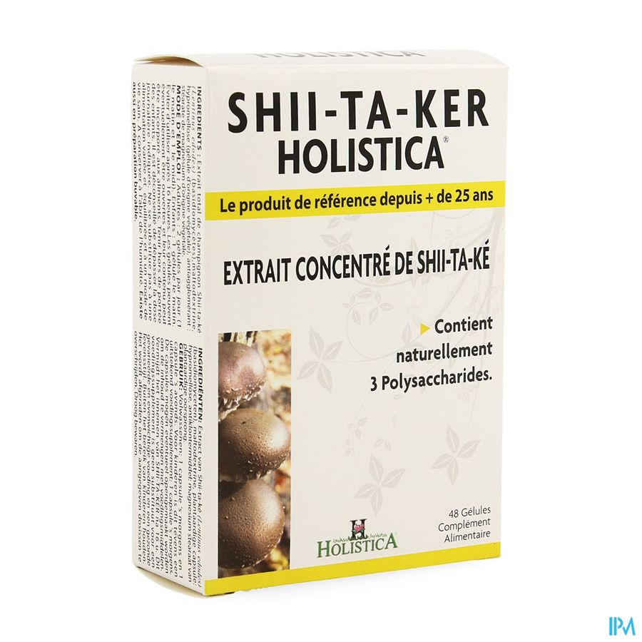 Shii-ta-ker Caps 48 Holistica Shii-ta-ker Caps 48 Holistica