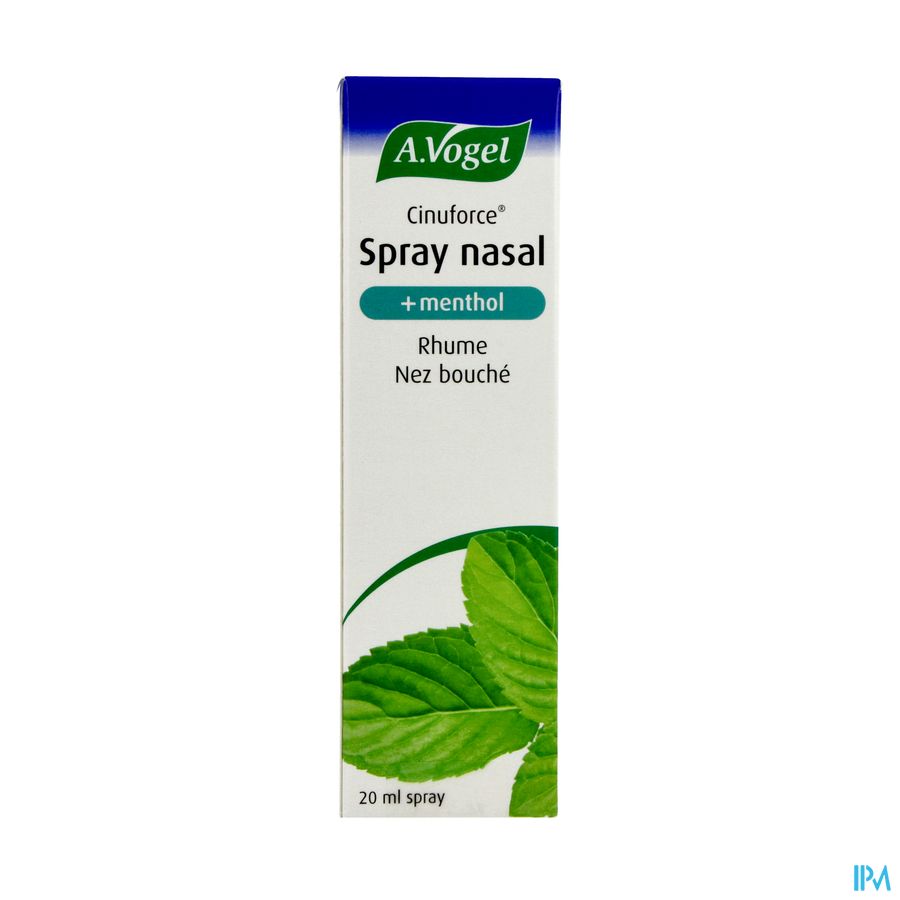 A.Vogel Cinuforce Spray nasal menthol 20ml 1