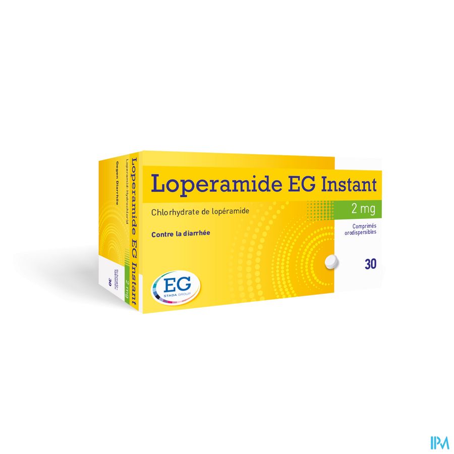 Loperamide EG Instant 2Mg Comp Orodisp. 30 Loperamide EG Instant 2Mg Comp Orodisp. 30