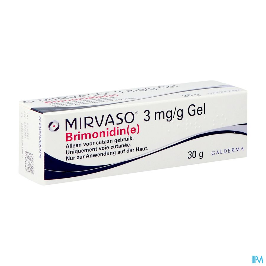 Mirvaso 3mg/g Gel 30g Mirvaso 3mg/g Gel 30g